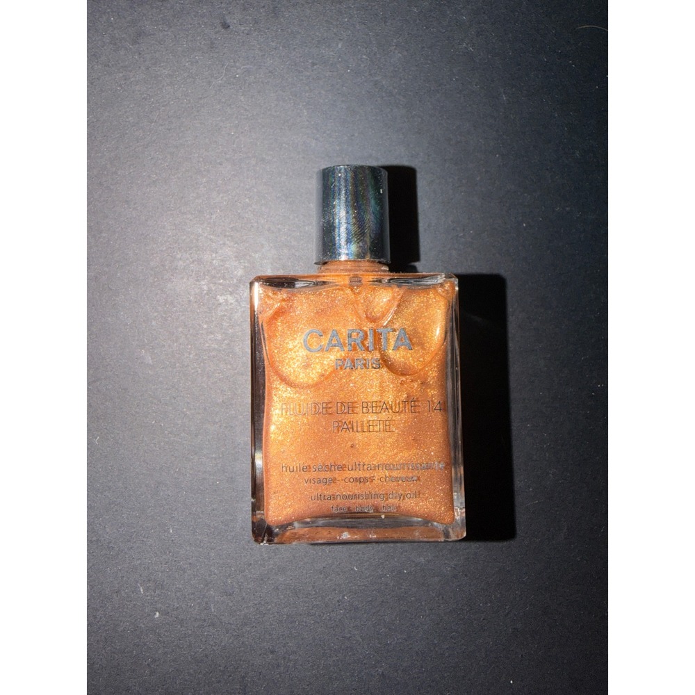 Carita Paris Fluide De Beaute 14 Paillete Ultra-Nourishing Shimmer Dry Oil